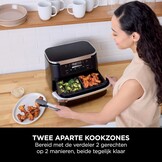 Ninja Airfryer FlexDrawer Dual Zone Zwart | 6.6L | 54% Korting
