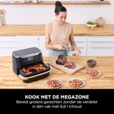 Ninja Airfryer FlexDrawer Dual Zone Zwart | 6.6L | 54% Korting