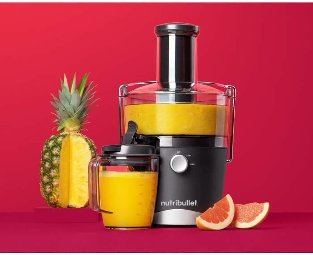 Sapcentrifuge 800W met 2 snelheden | 1,5L pulpbak | Roestvrijstaal | 34% Korting