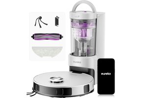 Robotstofzuiger & Dweil E20 Evo Plus Wit - 10.000 Pa - 67% Korting