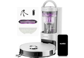 Robotstofzuiger & Dweilrobot Wit - 10.000 Pa - 180 min - 60% Korting