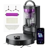 Robotstofzuiger & Dweilrobot Wit - 10.000 Pa - 180 min - 60% Korting