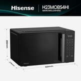 Inverter Magnetron 23L 900W Zwart, 34% Korting | Gelijkmatig Koken