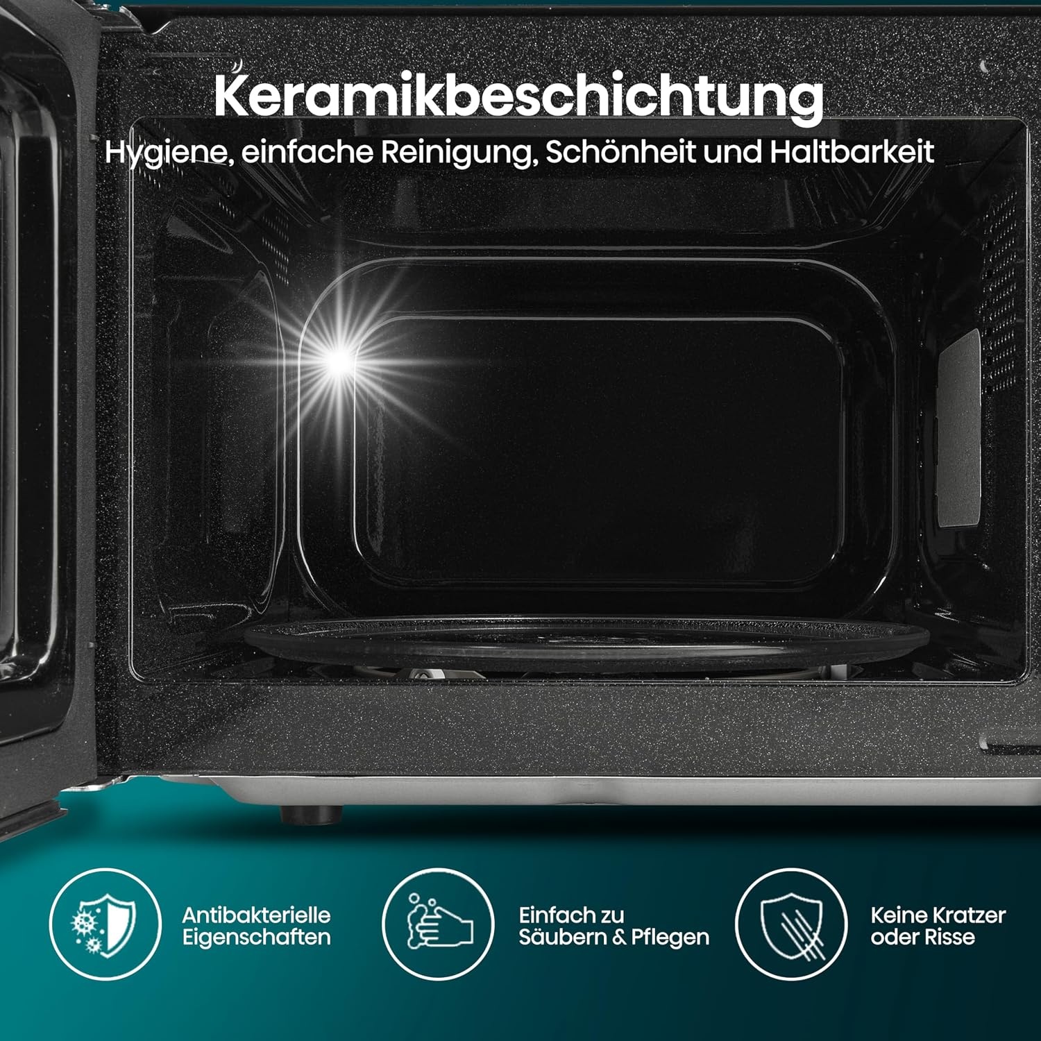 Inverter Magnetron 23L 900W Zwart, 34% Korting | Gelijkmatig Koken