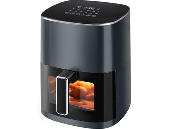 Heteluchtfriteuse 6L met Kijkvenster - 34% Korting!