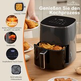 Heteluchtfriteuse 6L met Kijkvenster - 34% Korting!