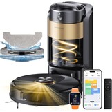 Krachtige Robotstofzuiger met Dweilfunctie & Leegstation - 60% Korting!