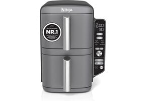 Airfryer 9,5L Dubbele Stapel XL 6-in-1 met 35% Korting