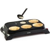 Pannenkoekenmaker voor 6 Pannenkoeken & Eieren met Antiaanbaklaag - 33% Korting