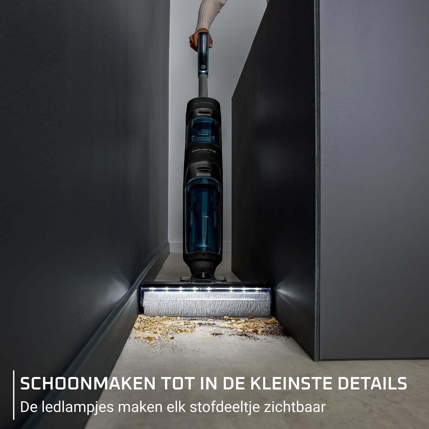 Rowenta X-Clean 5 Vloerreiniger 2-in-1 - 60% Korting!