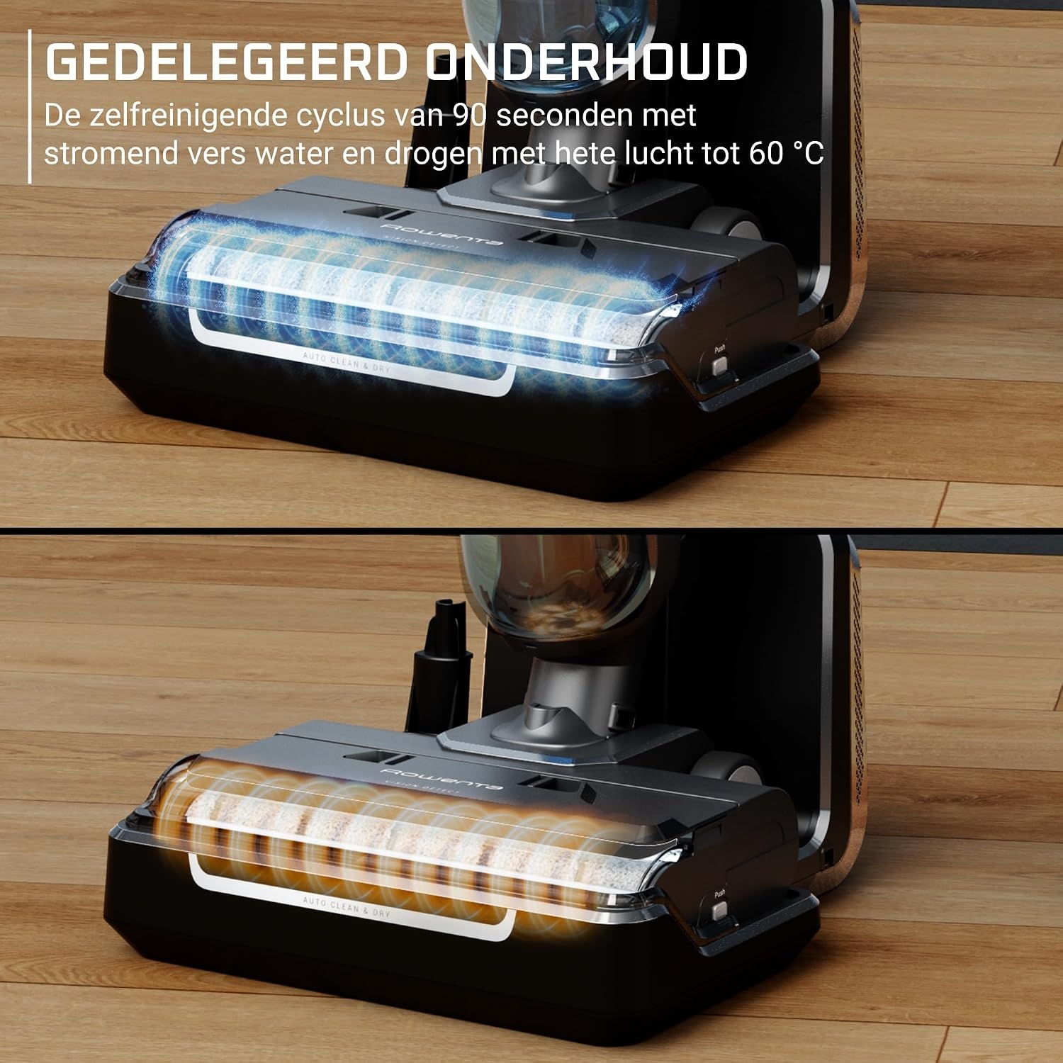 Rowenta X-Clean 5 Vloerreiniger 2-in-1 - 60% Korting!