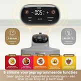 Dubbele Heteluchtfriteuse 5-in-1 met Stoom & Glas - 29% Korting