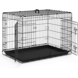 Opvouwbare Hondenkooi Metaal Zwart 92x58x64 cm - 33% Korting
