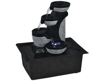 Binnenfontein met LED-verlichting Polyresin - 33% Korting