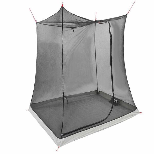 vidaXL Binnentent 2-persoons Zwart Met Gaasdoek - 33% Korting!