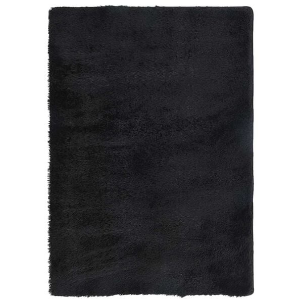 Hoogpolig Vloerkleed NAVARRA 160x230cm Zwart - 34% Korting