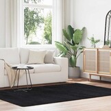 Hoogpolig Vloerkleed NAVARRA 160x230cm Zwart - 34% Korting
