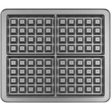 3-in-1 Tosti- & Wafelijzer Grill 1200W - 4 Toasts - Grijs/Zwart (54% Korting)