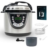 Programmeerbare Snelkookpan 6L - 12 Pers | 1000W | 9 Menu's - 34% Korting