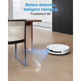 Robotstofzuiger DEEBOT T50 OMNI Gen3 - 25.000 Pa, 75°C dweil - Wit (35% Korting)
