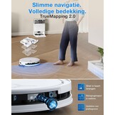 Robotstofzuiger DEEBOT T50 OMNI Gen3 - 25.000 Pa, 75°C dweil - Wit (35% Korting)