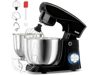 Krachtige Keukenmachine 1500W - 10 Snelheden & 9.5L RVS Kom - 34% Korting!