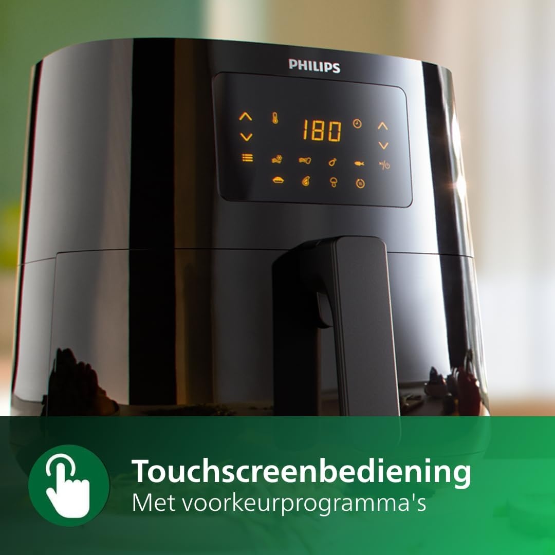 Philips Airfryer Essential XL HD9270/90 6.2L 2000W Zwart - 34% Korting