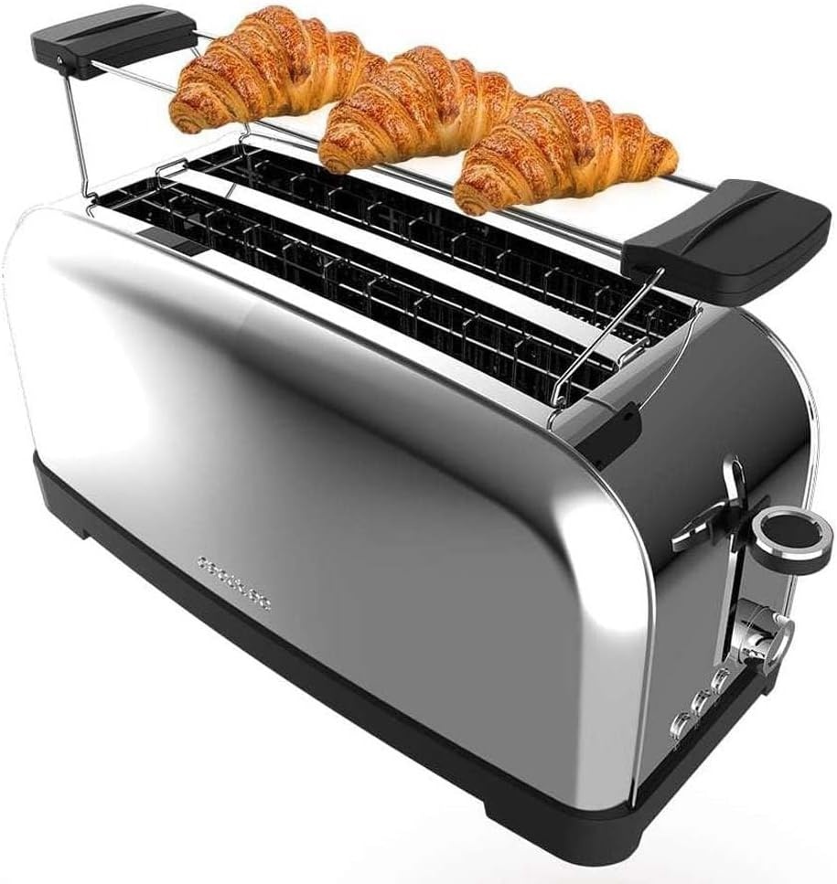 Verticale Broodrooster 1500W met Dubbele Sleuf & 33% Korting