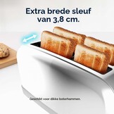Verticale Broodrooster 1500W met Dubbele Sleuf & 33% Korting