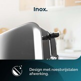 Verticale Broodrooster 1500W met Dubbele Sleuf & 33% Korting