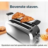 Verticale Broodrooster 1500W met Dubbele Sleuf & 33% Korting