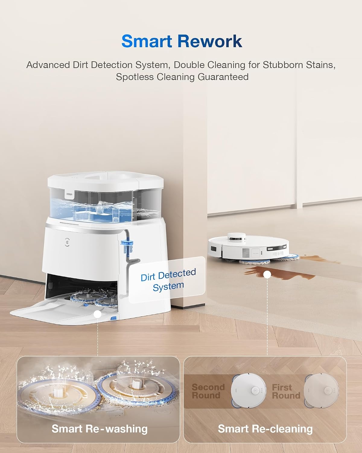 Robotstofzuiger Deebot T30 PRO met dweilfunctie | 11.000 PA | 35% Korting