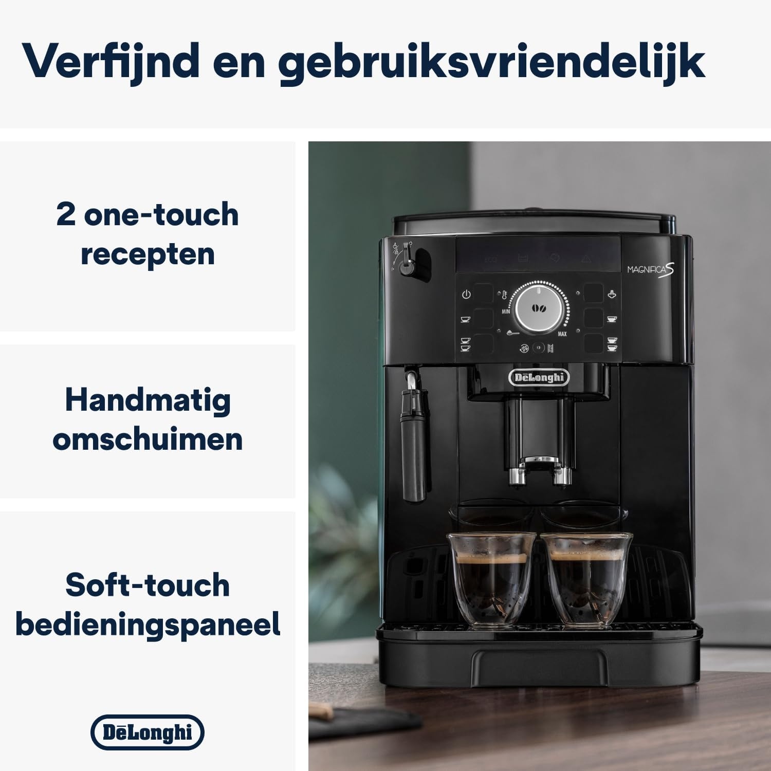 Volautomatische Espressomachine De'Longhi Magnifica S - 55% Korting