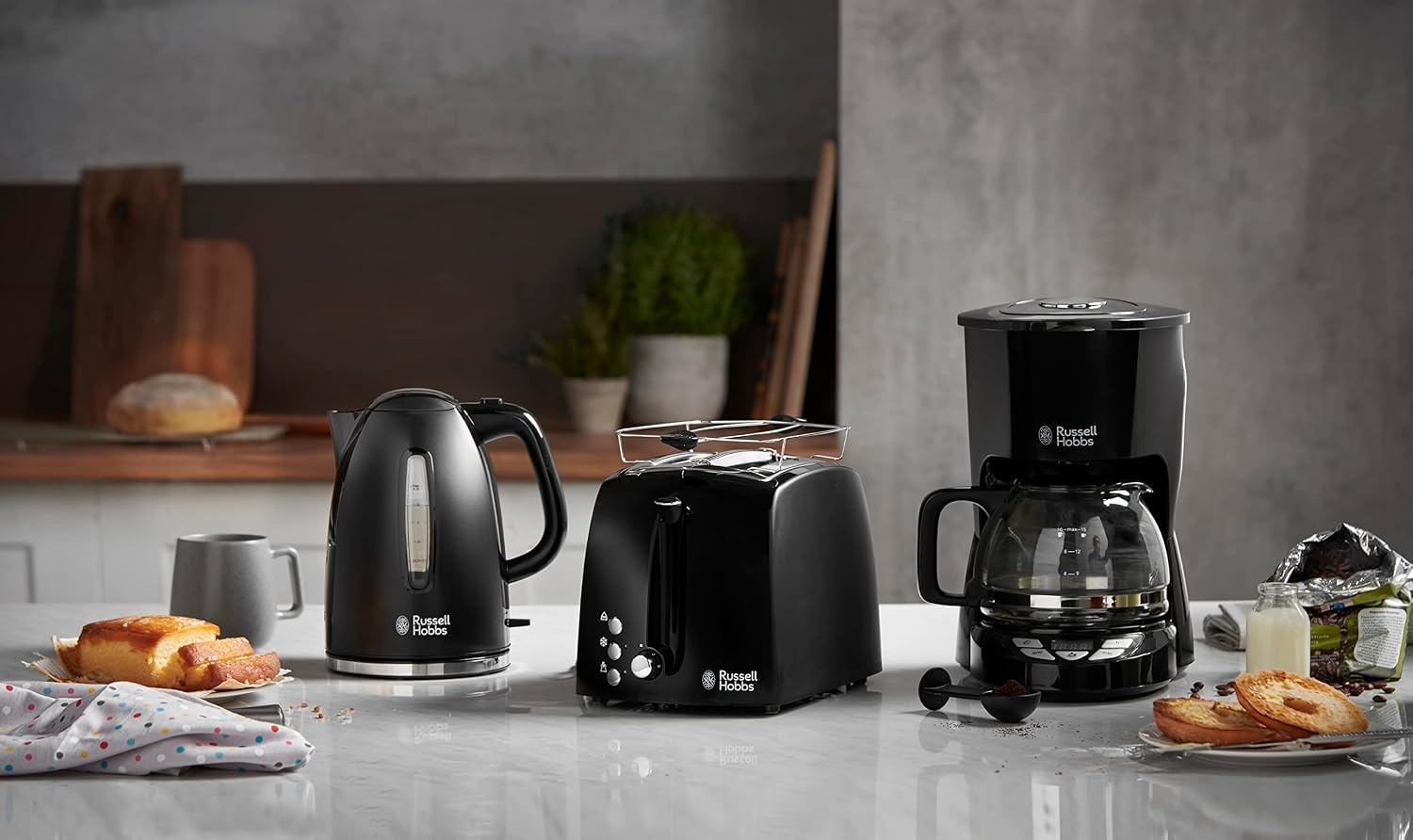 Russell Hobbs Filterkoffiezetapparaat Zwart 1.25L - 33% Korting