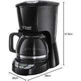 Russell Hobbs Filterkoffiezetapparaat Zwart 1.25L - 33% Korting