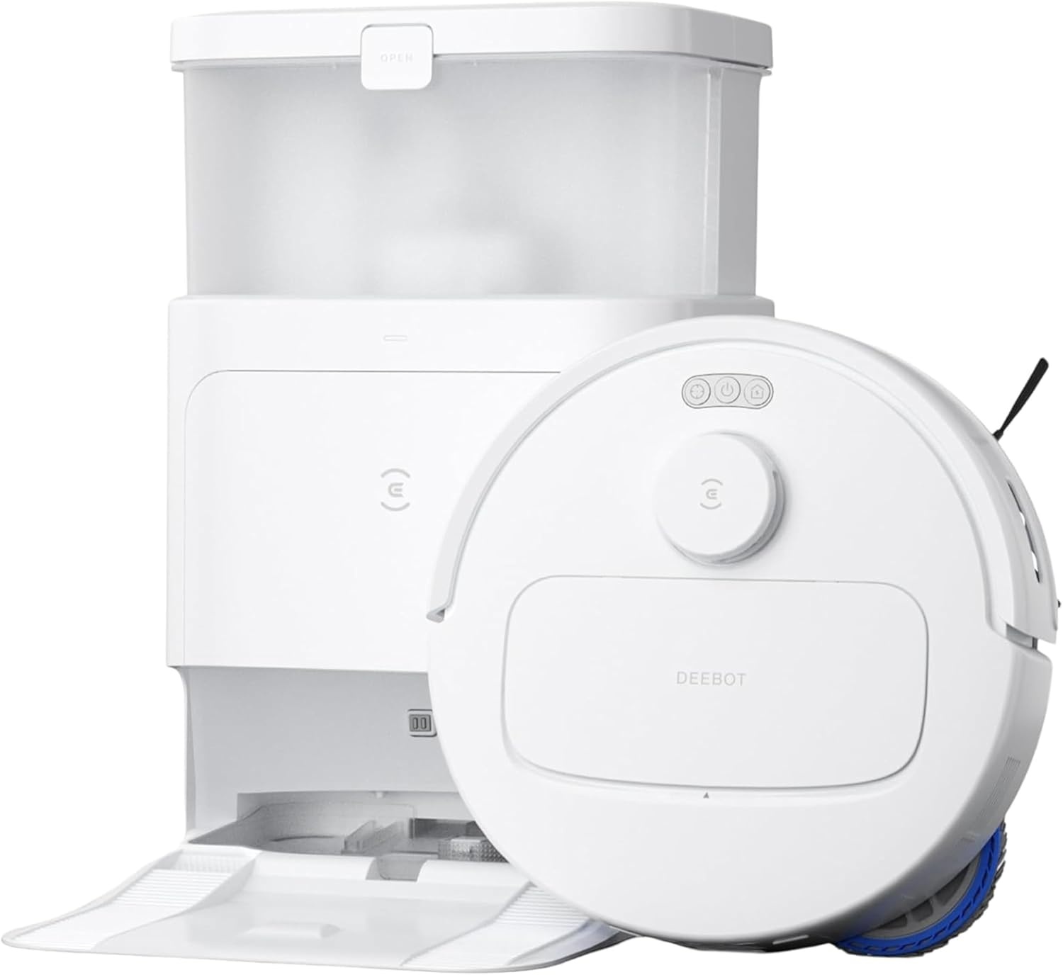 Robotstofzuiger ECOVACS N30 PRO OMNI Wit - 35% Korting