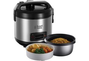 Rijstkoker & Stoomkoker 1.2L (6 Porties) - 33% Korting!