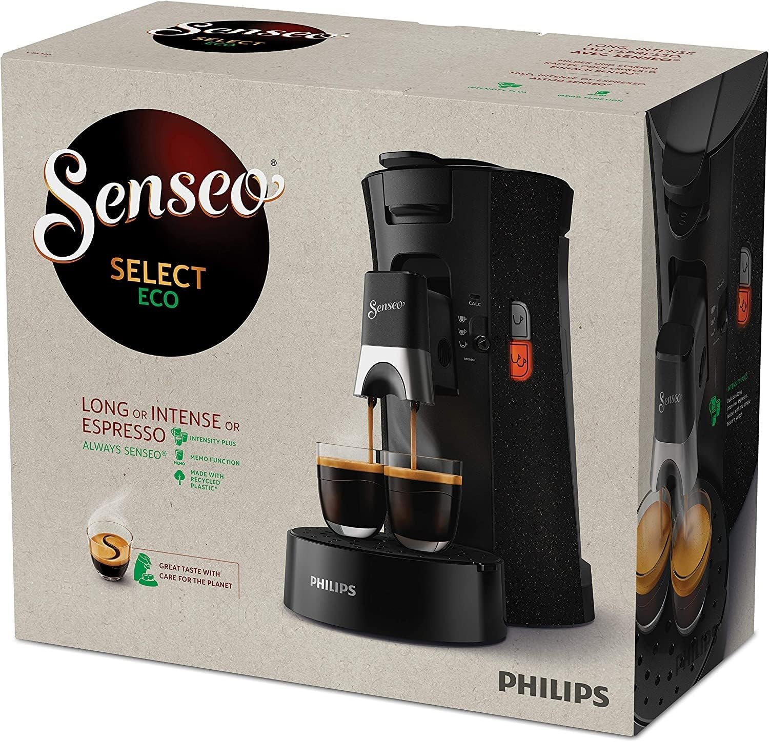 Senseo Select ECO Koffiepadmachine - Zwart (34% Korting)
