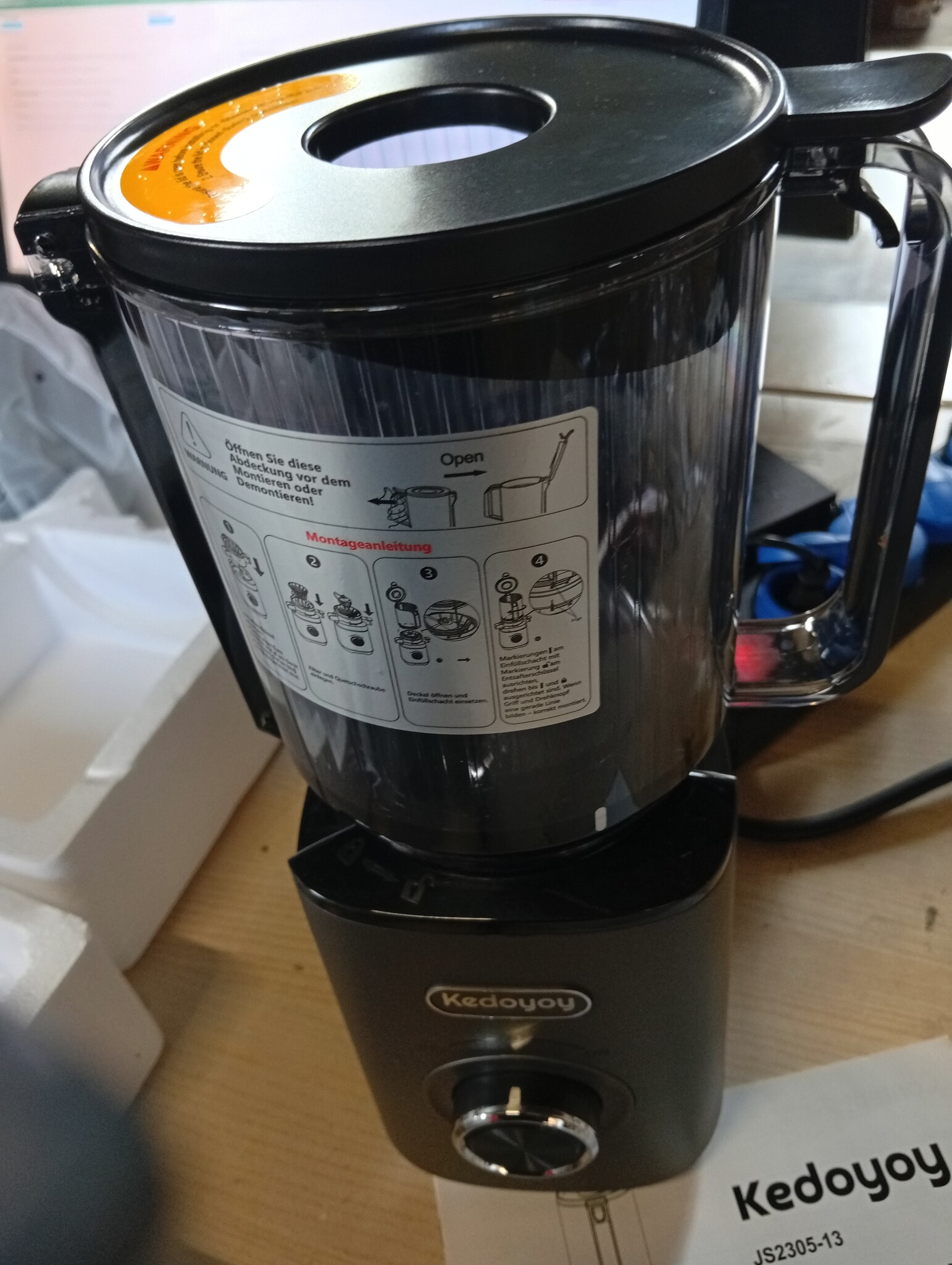 Krachtige Slowjuicer - 59% Korting!