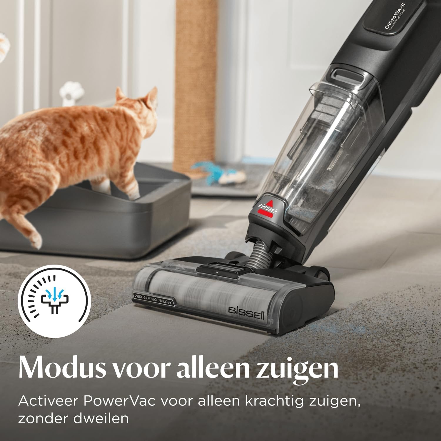 Draadloze Steelstofzuiger & Dweil - 55% Korting