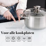 Braadpan 3.6L Roestvrijstaal (20 cm) - 31% Korting!