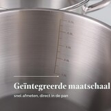Braadpan 3.6L Roestvrijstaal (20 cm) - 31% Korting!