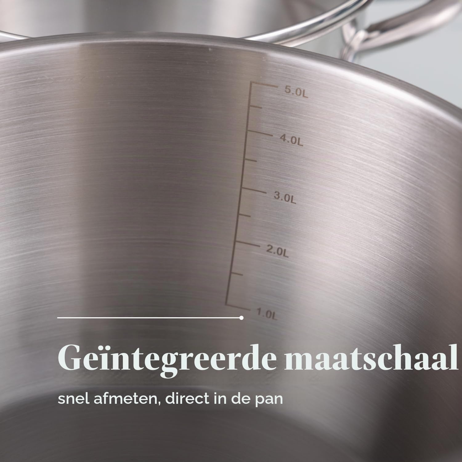 Braadpan 3.6L Roestvrijstaal (20 cm) - 31% Korting!