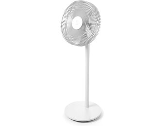 Draadloze Mobiele Ventilator Wit 95 cm met Accu | 59% Korting