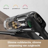 Draadloze Steelstofzuiger Z30 Zwart - 310AW Zuigkracht met 60% Korting