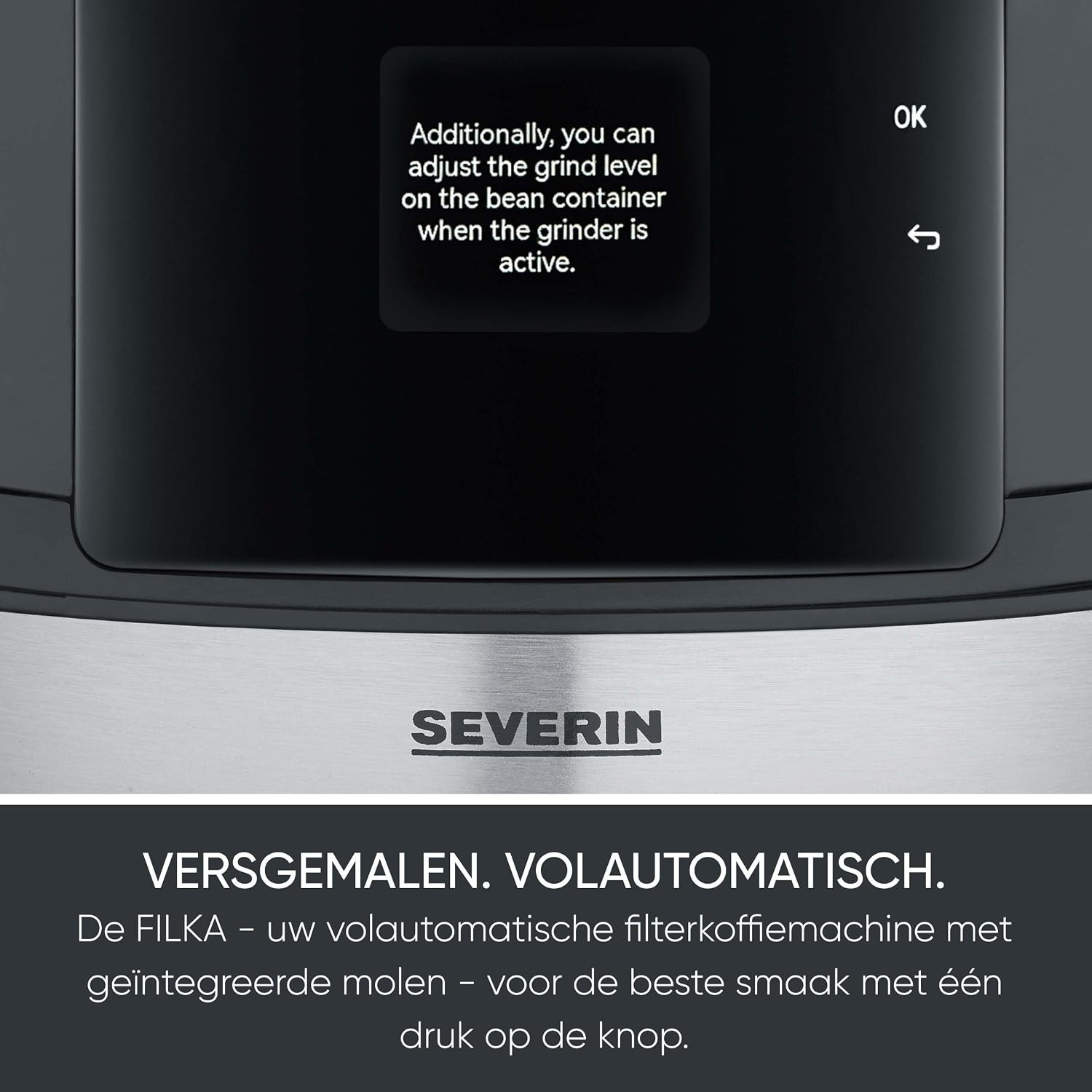 Volautomatische Koffiemachine 5-in-1 met Maalwerk & Thermoskan - 60% Korting