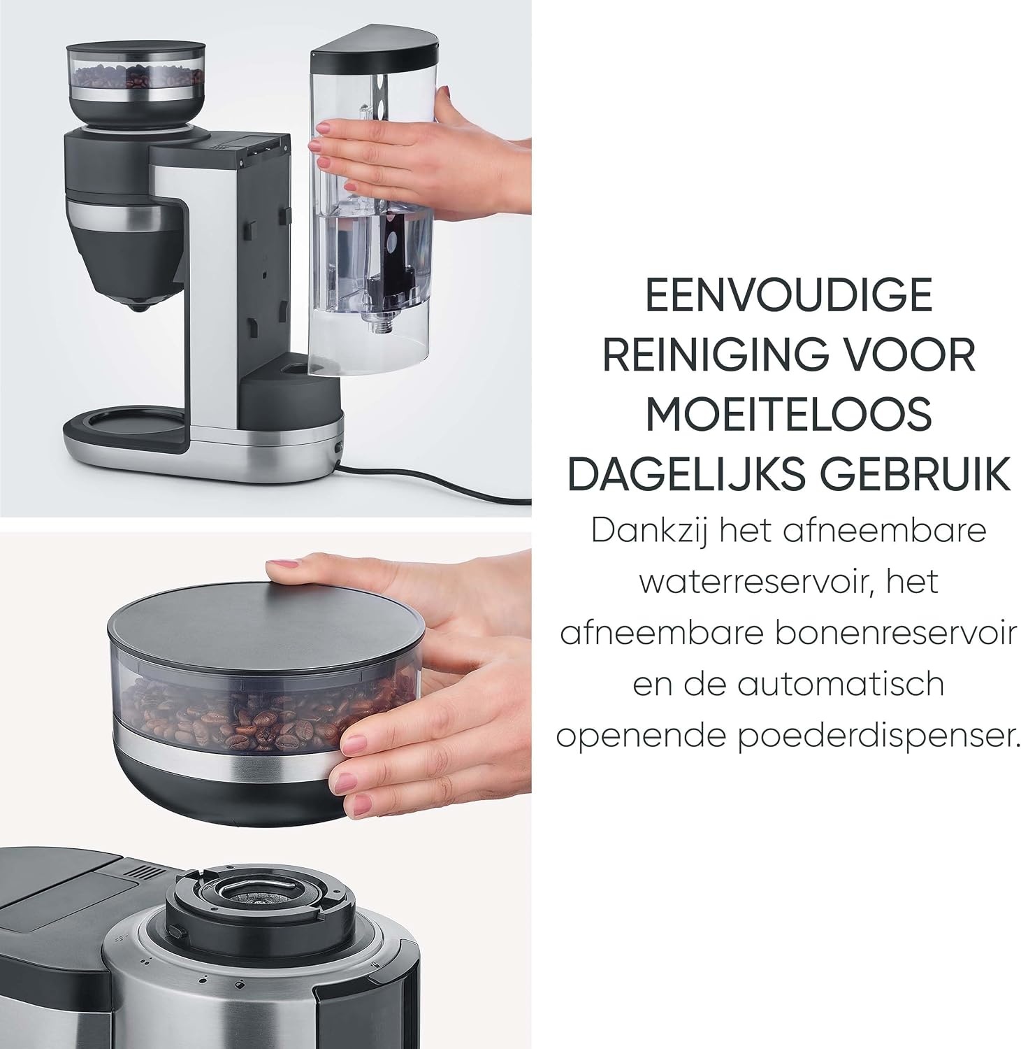 Volautomatische Koffiemachine 5-in-1 met Maalwerk & Thermoskan - 60% Korting