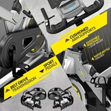 Compacte Spinfiets met Kinomap & Bluetooth - 30% Korting!