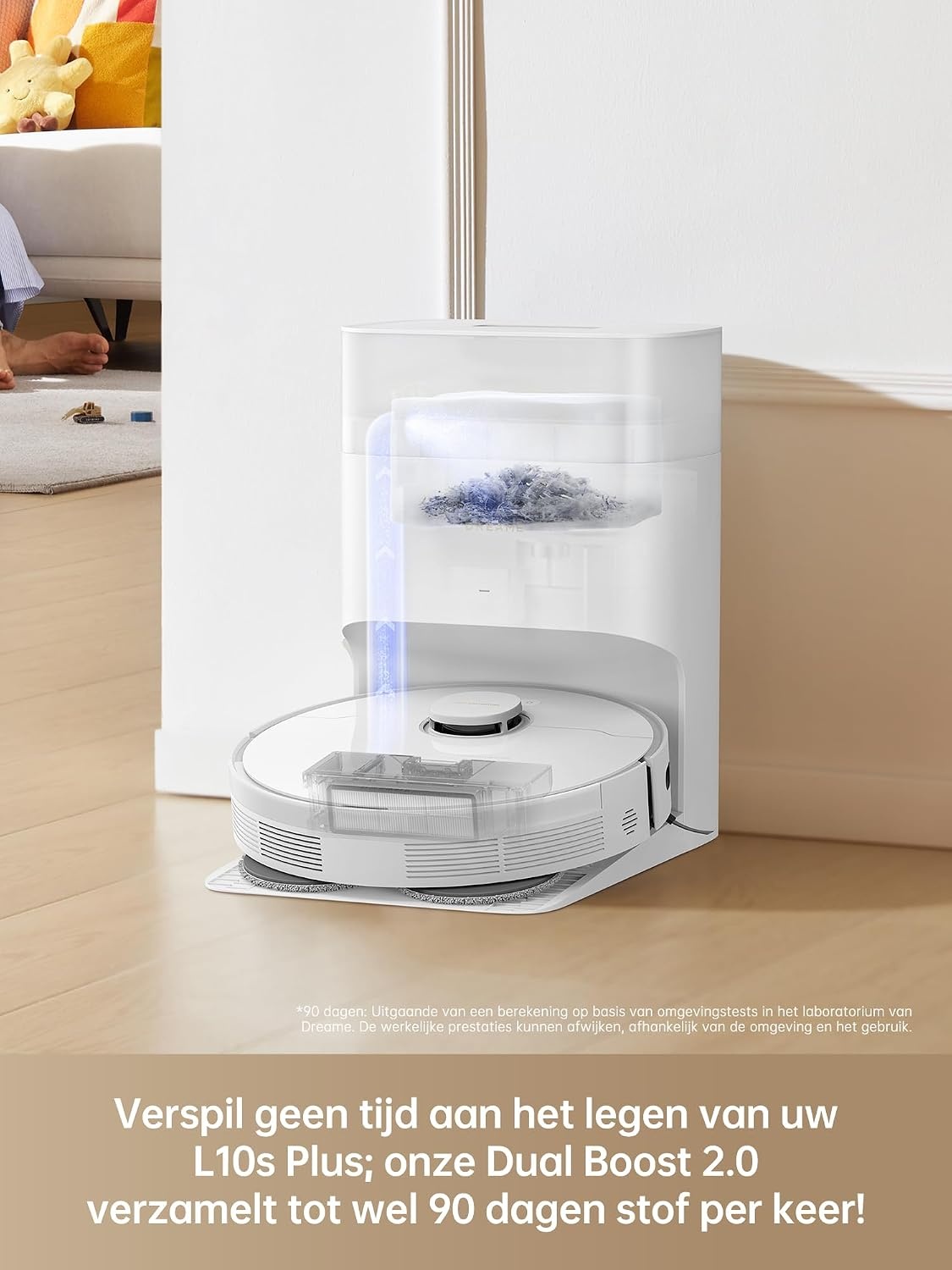 Robotstofzuiger & Dweil met Auto-Leging - 35% Korting!