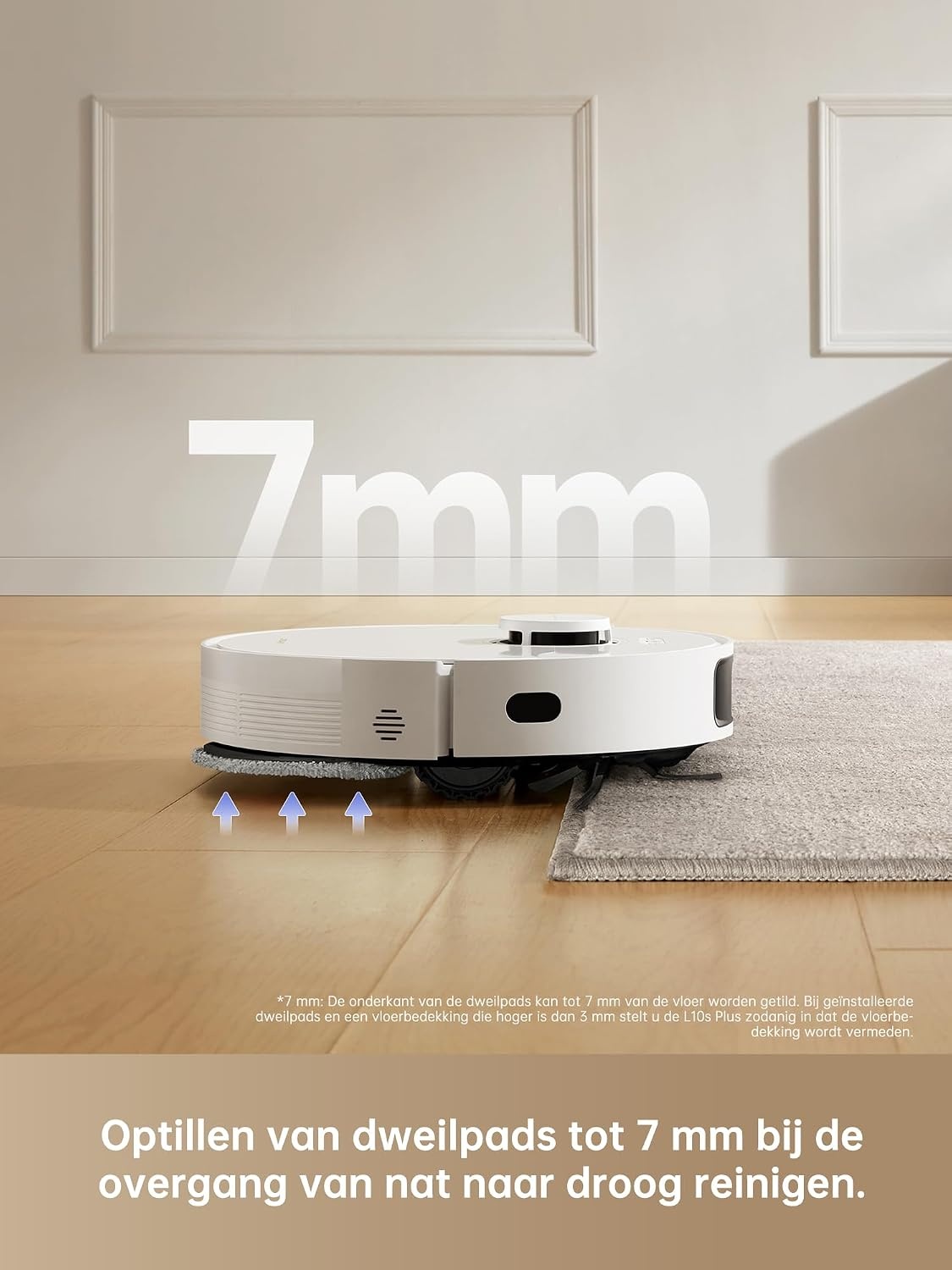 Robotstofzuiger & Dweil met Auto-Leging - 35% Korting!